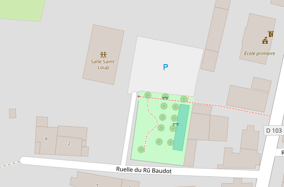 Capture d’écran OSM