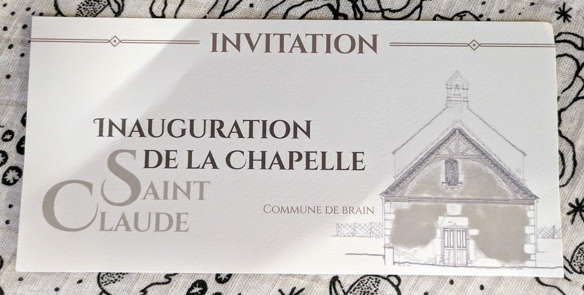 Carton d’invitation