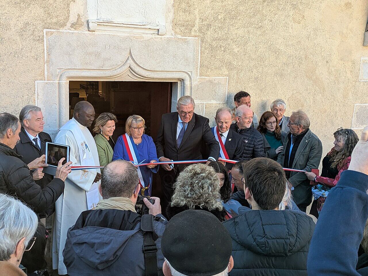 Inauguration de la chapelle